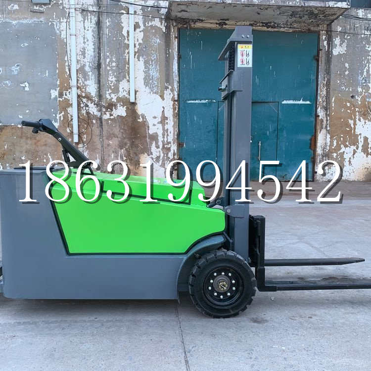 温宿县小型电动叉车1吨2吨步行站驾式电瓶堆高充电装卸车液压升降车铲车